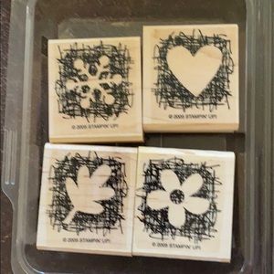2005 Stampin’ Up! “Made From Scratch” 4 pc set